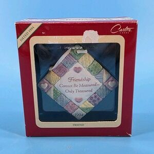1994 Carlton Cards "Friend" ornament from the Heirloom Collection